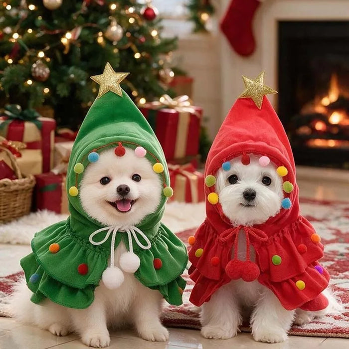 Twinkle Tree – Christmas Tree Costume for Small Dogs & Cats
