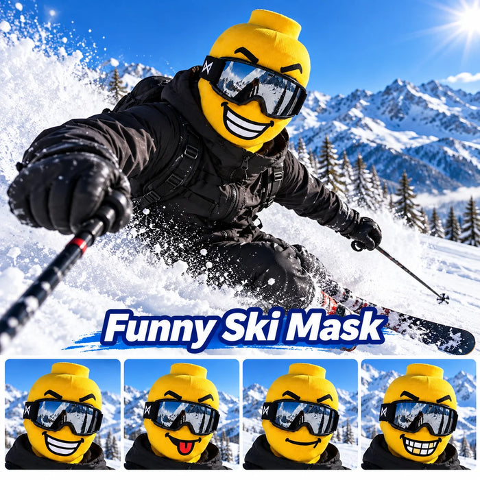 Funny Face Ski Mask – 3D Printed Prank Balaclava